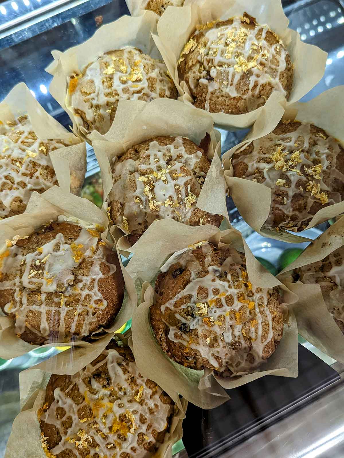 Cranberry Orange Muffins at Hunny and Honey